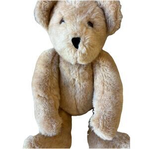 VTG 1992 Vermont Teddy Bear 22” XL Handmade Jointed Stuffed Animal Plush USA